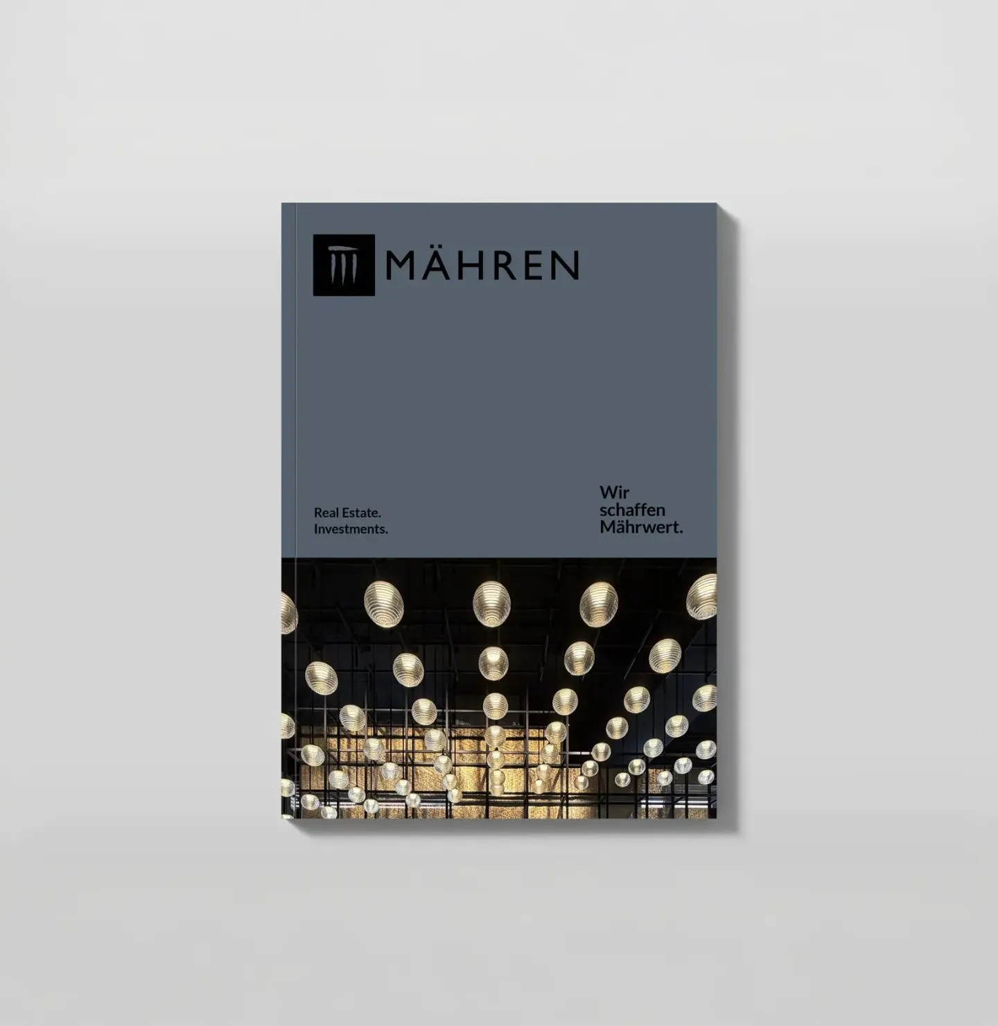 Titelseite der MÄHREN Unternehmensbroschüre