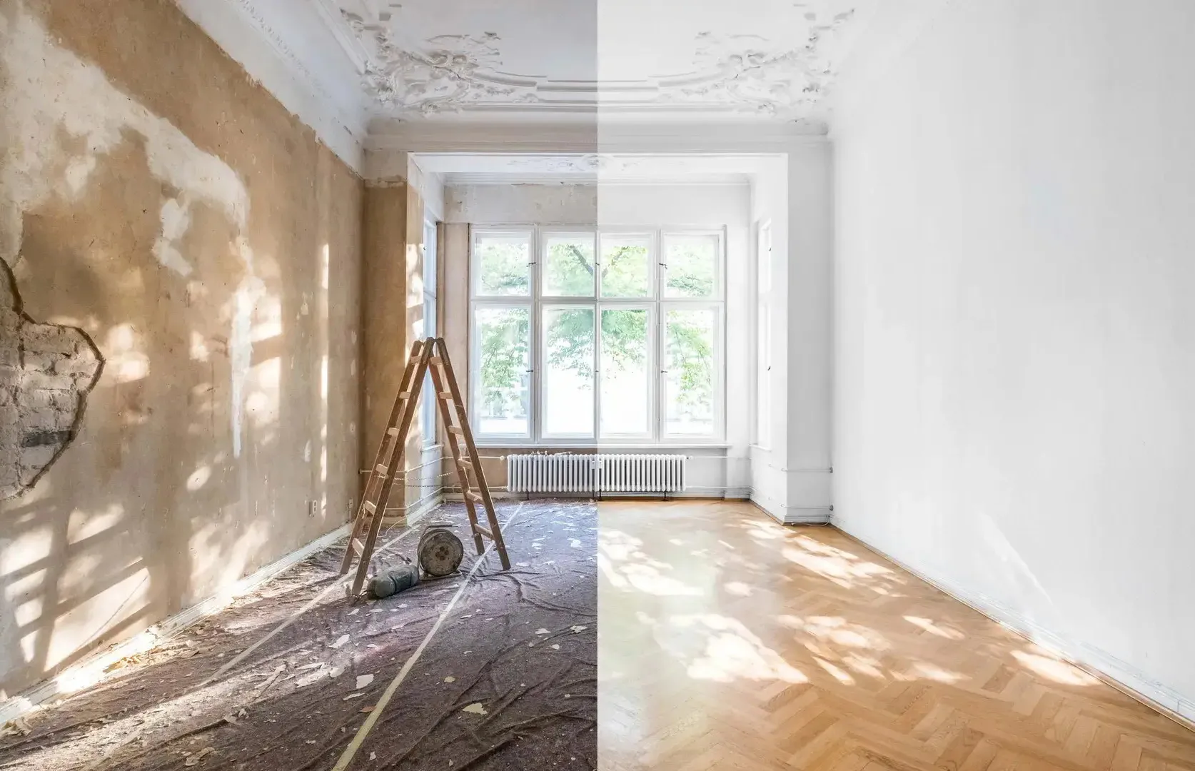 Sanierter Innenraum eines MÄHREN Objekts