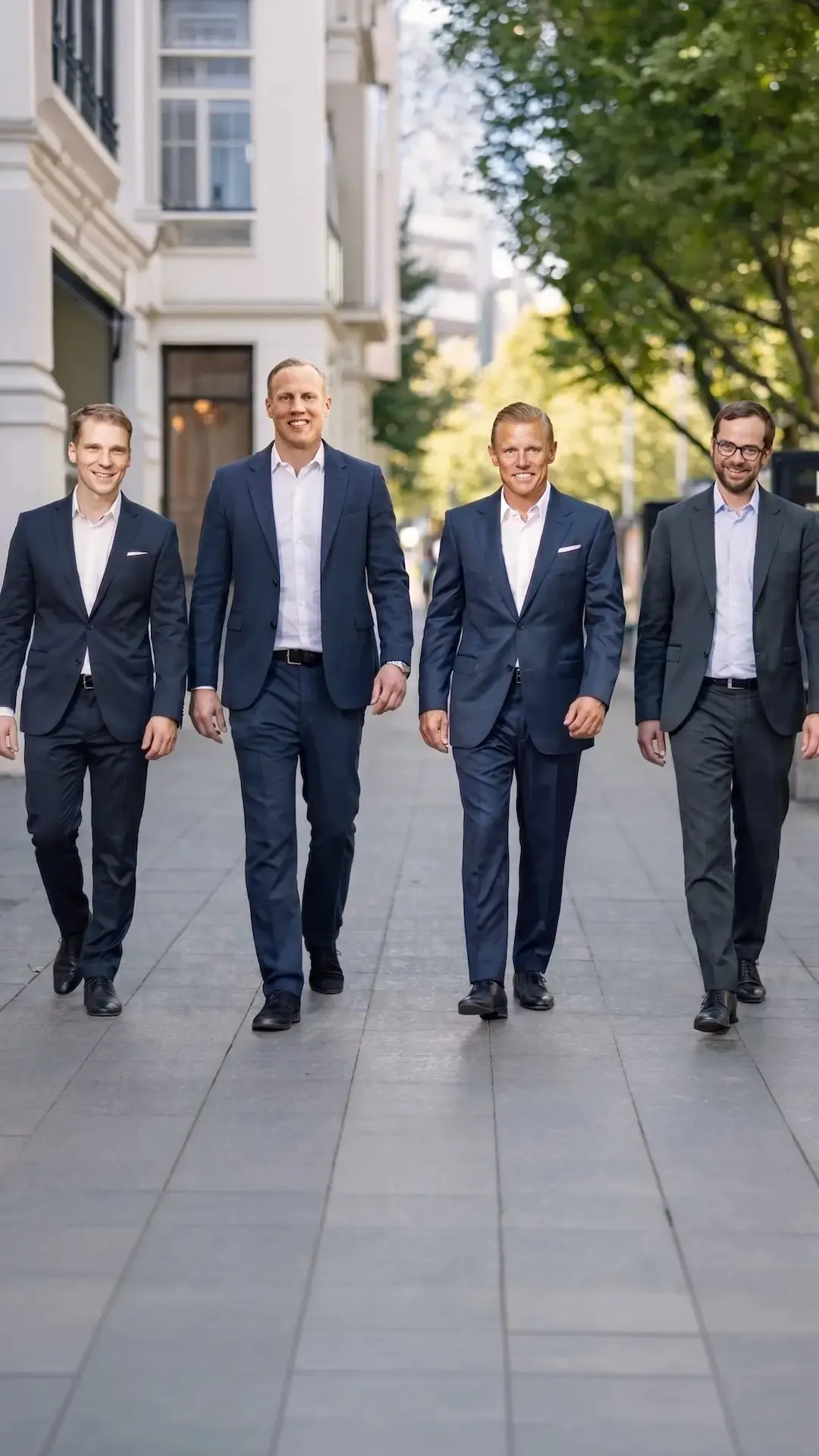 Die Geschäftsführung der MÄHREN Gruppe auf dem Kurfürstendamm