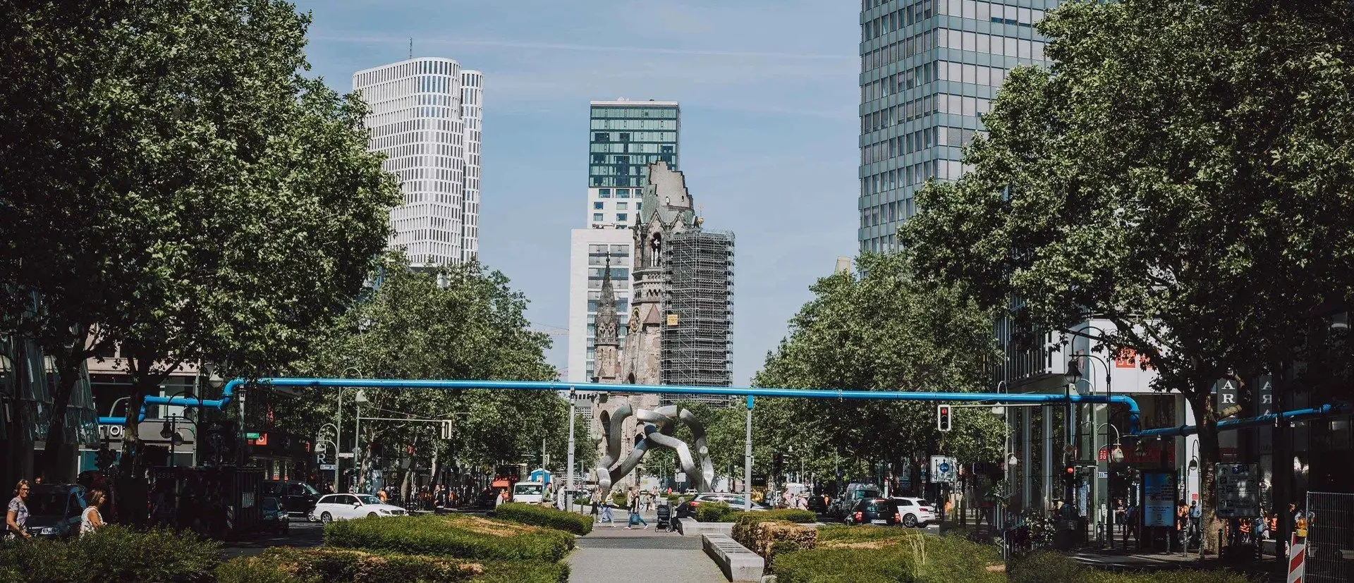 Berliner Wohnquartier aus der Luft