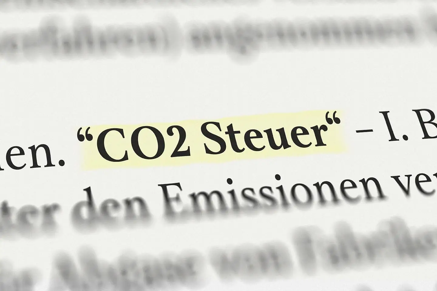 CO2-Steuer CO2-Steuer